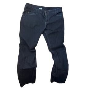 Venezia Brand Straight Leg Jeans Blue Mens 40x32